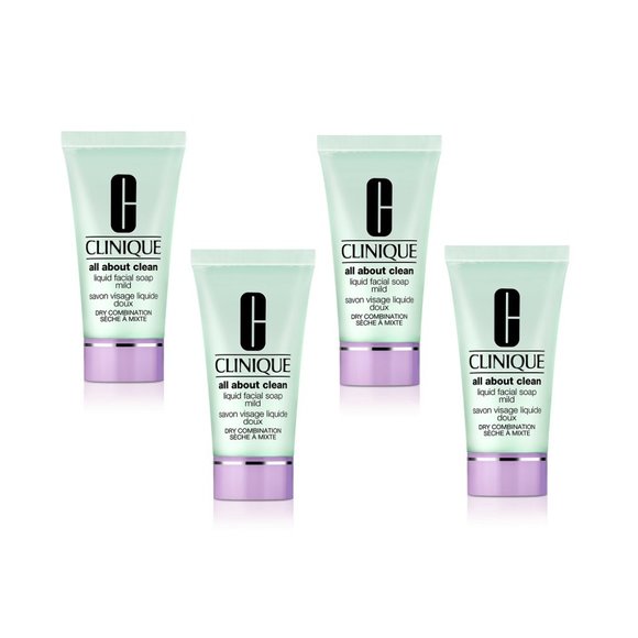 Clinique Other - CLINIQUE All About Clean Liquid Facial Soap Mild 1oz/30ml each Bundle of 4